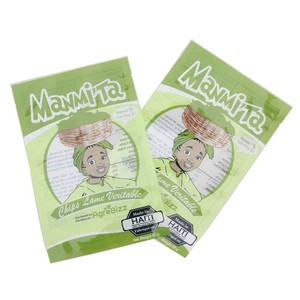 Sachets d'emballage vides de collation de puce de banane imprimés par coutume à bas quantité minimale de commande 3 sac thermoscellable en plastique de joint latéral - Product Image 2