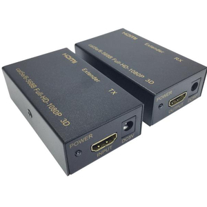 Chất lượng cao 1080P TX/RX với hơn Cáp tín hiệu 60M 196ft HDMI <span class=keywords><strong>Extender</strong></span> bởi Cat6 3D có khả năng HDMI <span class=keywords><strong>Extender</strong></span> - Product Image 1