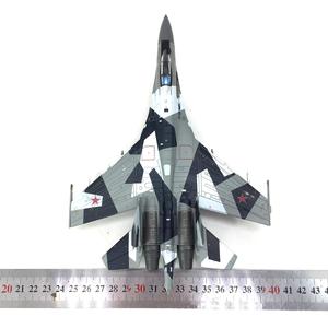 เครื่องบินรบ SU35รัสเซียของเล่นเครื่องบินของเล่นสำหรับเด็กขนาด1/100สำหรับตกแต่งเดสก์ท็อป - Product Image 4