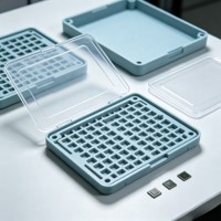 Granulés de polycarbonate PC à haute résistance aux chocs, antistatiques et anti-ESD permanents, résistance de surface 10^6-10^9, pour injection et plateaux de granulés
