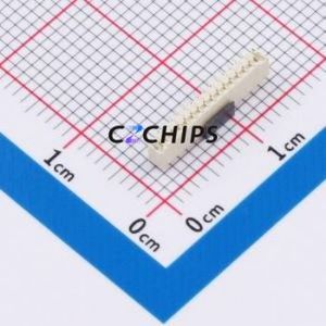 HC-0.8-14PLT Wire-to-Board Pin Header SMD,P=0.8mm Connector 1x14P 0.8mm Vertical Mount 14P - Product Image 2