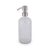 ODM fournisseur usine RUIPACK OEM OEM bouteille en verre de 500ml avec pulvérisateur à gâchette et support inférieur en silicone pour liquide de nettoyage de maison