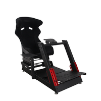 Nouveau simulateur de course professionnel avec support de jeu, volant et sièges pour jeux de voiture à vendre