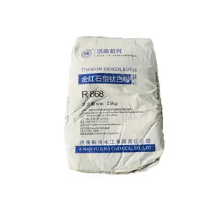 Jinan Yuxing R-868 High quality/high whiteness titanium dioxide for coatings/paints/leather/ship specific paints/powder coatings