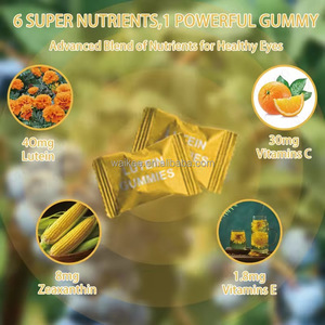 Göz Sağlığı İçin Yaban Mersini Luteinli Jelibonlar 1200mg Zeaksantin Vitamin Takviyesi Görme Koruyucu Mavi Işık Desteği Özel Etiket - Product Image 3