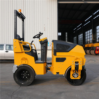 La combinaison de 1.5 tonnes fatigue le compacteur de rouleau de route avec la GRANDE PROMOTION