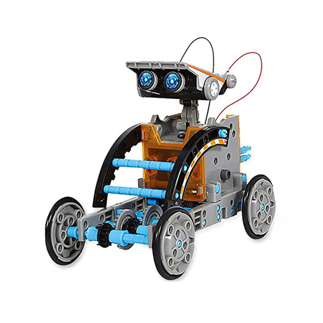 Hot Selling 12-in-1 DIY Kids STEM Education Robot Toy Creative Boxed Set