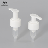 Bomba Dosificadora de Crema y Loción de Plástico con Resorte Izquierdo y Derecho, 24mm 28mm, Precio de Fábrica al Por Mayor, Personalizable para Botellas