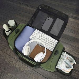 <b>40L</b> Large-Capacity Gym Travel Sports Workout Duffle Bag With Shoes Compartment for Men Women Durable Weekender <b>Backpack</b> - Product Image 4