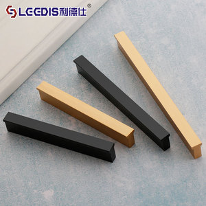 Lgcdis Cabinet Drawer Handles Aluminum Alloy Minimalist Bar Style For Furniture Hardware - Product Image 2