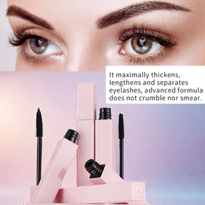Private Label Waterproof <b>Mascara</b> <b>Oil</b>-<b>Free</b> Cream Makeup with Silicone Brushes Fiber Eyelash Cosmetics - Product Image 4