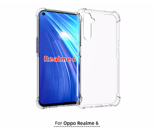 <span class=keywords><strong>Coque</strong></span> de protection transparente antichoc 360° mate et fine en TPU pour téléphone Oppo <span class=keywords><strong>Realme</strong></span> <span class=keywords><strong>6</strong></span> - Product Image 1