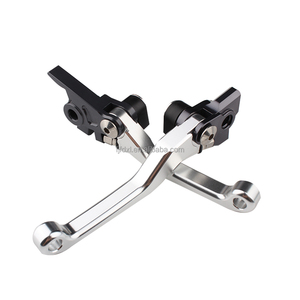 Palanca de Embrague y Freno de Motocross para 250SX-F/350SX-F/450SX-F/505SX-F Dirt <span class=keywords><strong>Pit</strong></span> <span class=keywords><strong>Bike</strong></span>, Manijas Pivotantes de Aluminio - Product Image 3