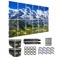 Écran LED d'affichage intérieur à louer 4m x 2m P2 P2.6 Système complet pour conférences d'entreprise, scènes et événements