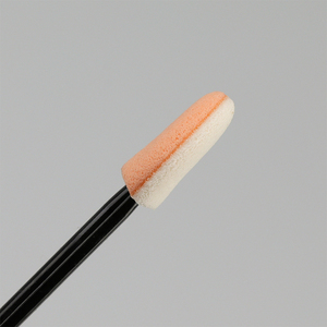 Fabricant chinois, vente en gros, <span class=keywords><strong>applicateur</strong></span> de <span class=keywords><strong>fard</strong></span> <span class=keywords><strong>à</strong></span> paupières jetable <span class=keywords><strong>à</strong></span> une extrémité, pas cher, avec embout en éponge blanche - Product Image 6