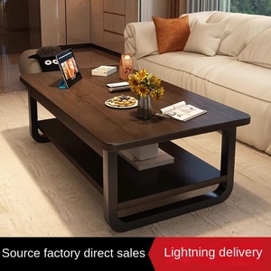 Mesa de centro de madera sencilla y moderna para apartamento pequeño o balcón para sala de estar familiar o té uso <span class=keywords><strong>general</strong></span> de muebles para el hogar - Product Image 5