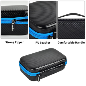 Estuche de Almacenamiento Portátil Premium de EVA para Afeitadoras Eléctricas <span class=keywords><strong>Meridian</strong></span> con Juego de Cables para Viajes y Hogar - Product Image 3