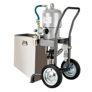 Pistola de Pintura Neumática sin Aire de Acero Inoxidable de Alta Eficiencia y Gran Capacidad de 80L para Recubrimientos Gruesos Ignífugos - Product Image 5