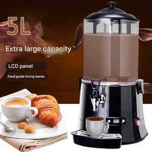 Distributeur de <span class=keywords><strong>chocolat</strong></span> <span class=keywords><strong>chaud</strong></span> en acier inoxydable 5L/10L, <span class=keywords><strong>machine</strong></span> à <span class=keywords><strong>chocolat</strong></span> pour chauffer et mélanger le café, le lait et le <span class=keywords><strong>chocolat</strong></span> - Product Image 2