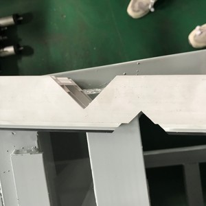 High Precision and Efficiency 1.5KW Window and Door PVC UPVC Frame Angle Saw V Cutting Machine - Product Image 2