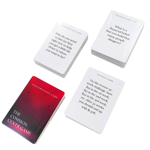 Cartes d'affirmation de relaxation avec auto-phrases positives de conception de taille personnalisée avec boîte - Product Image 6