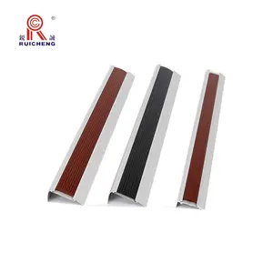 Carborundum Profile Staircase Accessories Anti Slip Outdoor Marble Aluminium Stair Nosing