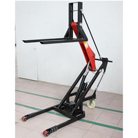 Nouvelle mini-grue hydraulique de levage pour camion, transpalette électrique portatif, chariot élévateur à fourche, chariot de levage robuste, table élévatrice