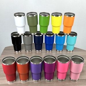 Personalized 30oz Stainless Steel Water Bottle Sublimation Blank Laser Engraving Tumbler Gift for Gym Outdoor Travel Lids Includ - Product Image 2