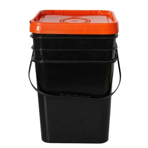 Seau carré en plastique pp matériau de qualité alimentaire capacité personnalisée seau de 20L - Product Image 1