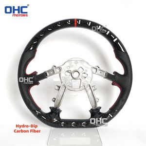 Volant en fibre de carbone véritable pour Chevrolet <span class=keywords><strong>Corvette</strong></span> <span class=keywords><strong>C5</strong></span> 1997-2004 <span class=keywords><strong>Z06</strong></span>, hydro-dip, entrepôt américain - Product Image 6