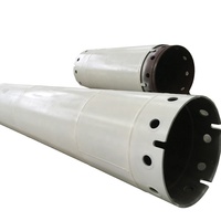 Tube de poteau de forage FAE à haute résistance, joint forgé, facile à installer sur site, haute précision, pièces de rechange pour fondations de construction