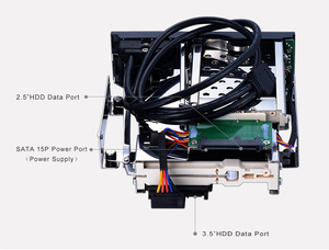 Tháng 3 Hàng Xuất Khẩu Hộp Đựng Ổ Cứng Gắn Ổ Cứng USB 2.5 + 3.5 Inch Áp Dụng Cho Đầu Ổ Đĩa Quang - Product Image 4
