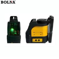 Niveau laser croisé DW Mini 2 lignes de haute qualité, qualité industrielle, ligne verte, batterie au lithium, auto-nivelant électronique pour la maison