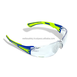 Gafas de Seguridad WELTA con Certificación ANSI CE, Antivaho, Anti-Impactos, Antipolvo, Media Montura, Material de PC, Lentes Anti-Rayones, Protección Ocular - Product Image 3