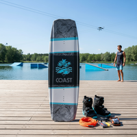 Cordon de wakeboard et de ski nautique en fibre de verre personnalisable en usine, 75 pieds, pour planche de surf avec ailerons, unisexe, pour lacs et rivières