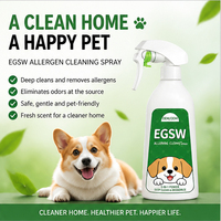 Spray Désodorisant pour Animaux de Compagnie en Gros, Sans Alcool, Éliminateur d'Odeurs à Base d'Extraits Végétaux, Logo Personnalisé pour Chiens, Chats et Fournitures de Toilettage pour Animaux