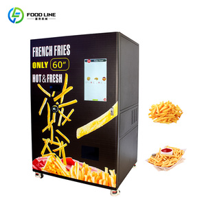 Distributeur automatique de nourriture chaude personnalisable, frites, hamburgers, pour opportunités commerciales - Product Image 2