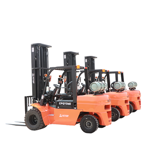 Montacargas de Gasolina/GLP de 2.5, 3 y 4 Toneladas con Elevación de 5m y 6m, Montacargas Logístico de Propano con Certificación <span class=keywords><strong>CE</strong></span> - Product Image 3