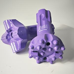 مثقاب DTH من تصميم DrillMore الروسي، مقاس 130-130 مم، من الفولاذ الكربوني، أداة حفر متينة مصنوعة بالطرق، لتعدين الفحم، يعمل بضغط هواء منخفض/عالي - Product Image 4