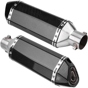 Tubo de Escape con silenciador para motocicleta, 51MM, 370mm - Product Image 4