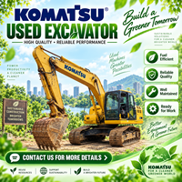 Excavatrice hydraulique Komatsu PC200-11M1 d'occasion de haute qualité, 20 tonnes, machine sur chenilles d'occasion pour l'exploitation minière et la construction routière