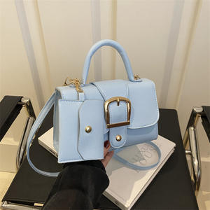 Nouveautés Sac à main carré couleur bonbon 2024 Nouveau sac à bandoulière simple pour femmes - Product Image 4