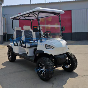 Voiturette tout-terrain personnalisable à vendre, 4 places, voiturette de golf électrique - Product Image 3