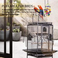 Cage à oiseaux carrée en métal avec support, 1 types, cage pour animaux domestiques, échantillon pour oiseaux bouclés, vente d'usine
