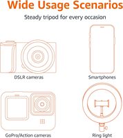 Trépied photo et vidéo en aluminium WF WT-8051 de 2,4 m pour studio, réflecteurs, parapluie avec sac de transport
