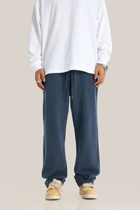 Men's 380gsm Heavyweight Streetwear <strong>Cargo</strong> Joggers Featuring Luxury Relaxed Fit Design Hip Hop Culture for Professional Urban Top - Product Image 3