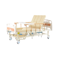Lit de soins infirmiers multifonctionnel manuel LC-ZQ2 lit d'hôpital multifonctionnel rééducation aux soins intensifs pour la maison et les milieux médicaux