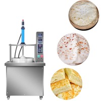 Presse à pâte électrique, pour pizza, tortillas de maïs, crêpes, chauffage commercial automatique, hydraulique, machine à presser les boulettes de pâte