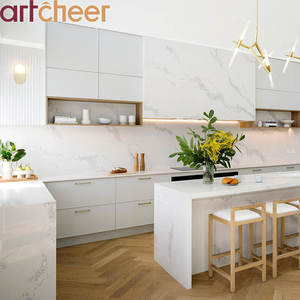 Beyaz renk ile avrupa mutfak dolabı stilleri kabine kapılar mutfak teklif şık Modern tasarım ve fonksiyonel depolama çözümü - Product Image 2