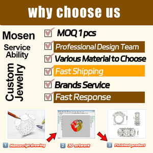 Mosen Jewelry Colgante Amuleto <span class=keywords><strong>de</strong></span> la Suerte en Acero Inoxidable Plateado con Diseños Vívidos y Lujosos <span class=keywords><strong>de</strong></span> Tortuga Marina, Delfín, Lagarto, <span class=keywords><strong>Cangrejo</strong></span> y <span class=keywords><strong>Herradura</strong></span>, Venta al por Mayor - Product Image 3